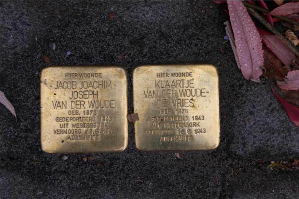 Stolpersteine Taco Mesdagstraat 35 #1