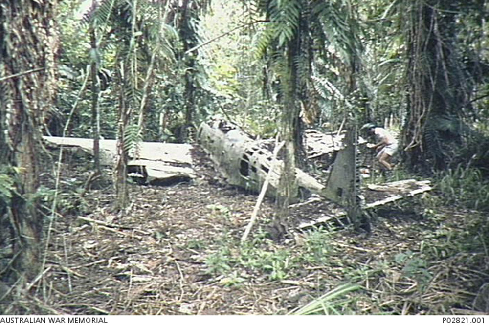 Crash Site & Remains Kawasaki Ki-48-I no. 484