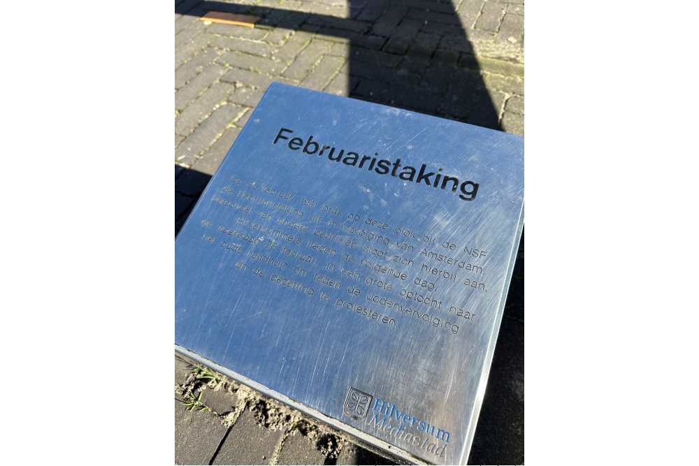 Monument Februaristaking 1941 Hilversum #3