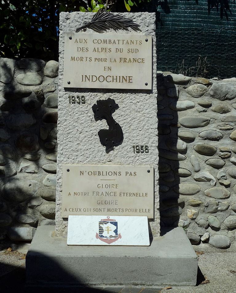 Monument Indochina 1939-1956 Alpes du Sud #1