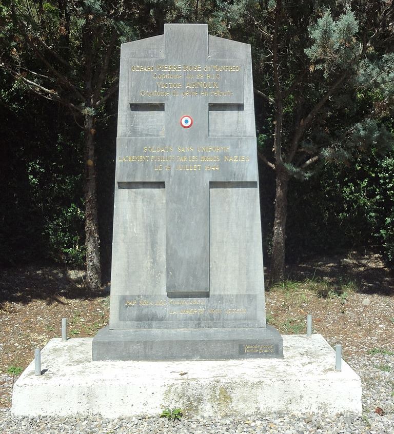 Monument Victor Arnoux en Grard Pierre-Rose #1