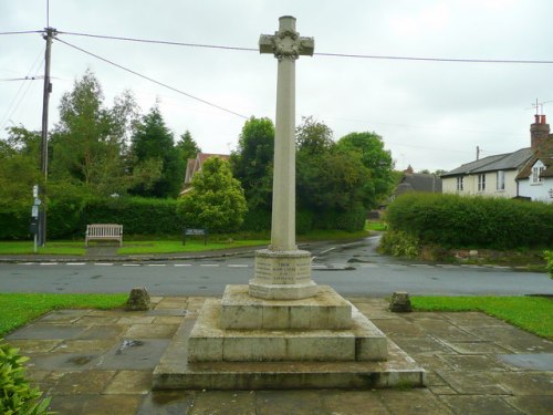 War Memorial Brightwell-cum-Sotwell