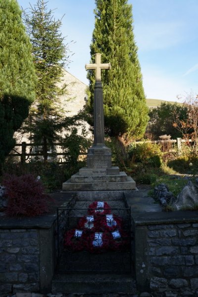 Oorlogsmonument Kettlewell en Starbotton #1