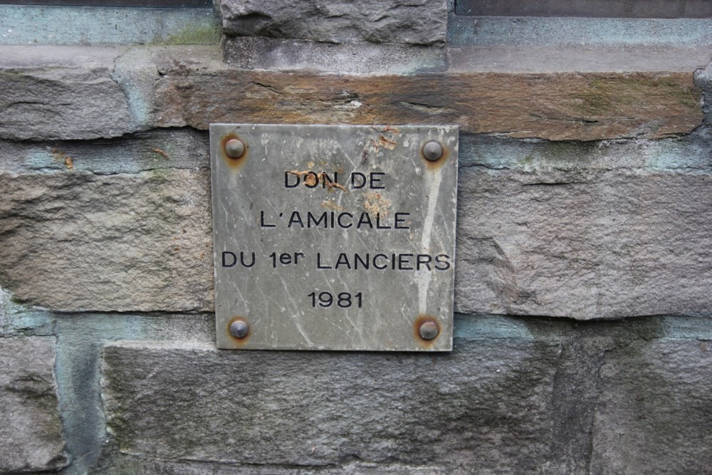 Monument 1ste Regiment Lansiers Spa #2