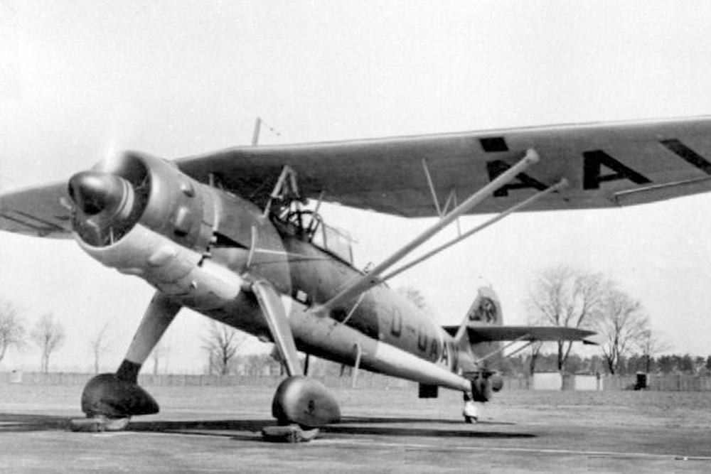 Crash Site Henschel He-126- B-1