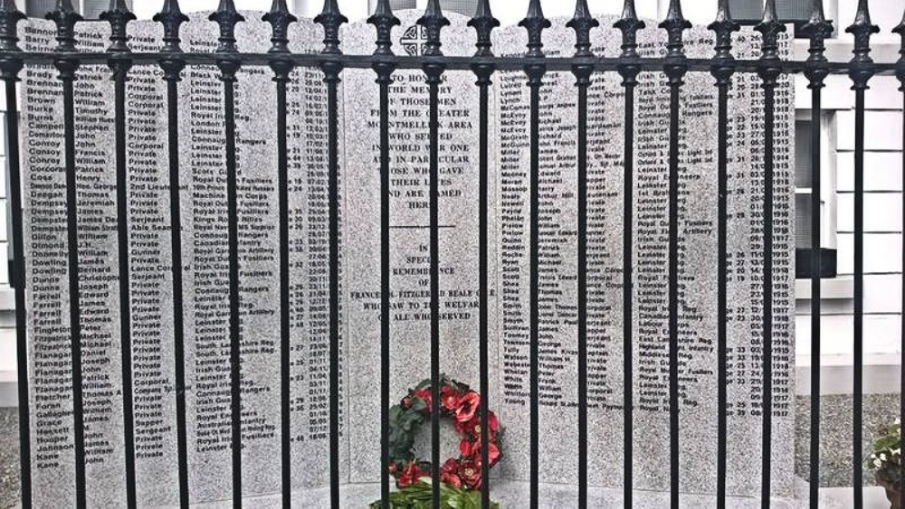 Monument Eerste Wereldoorlog Mountmellick