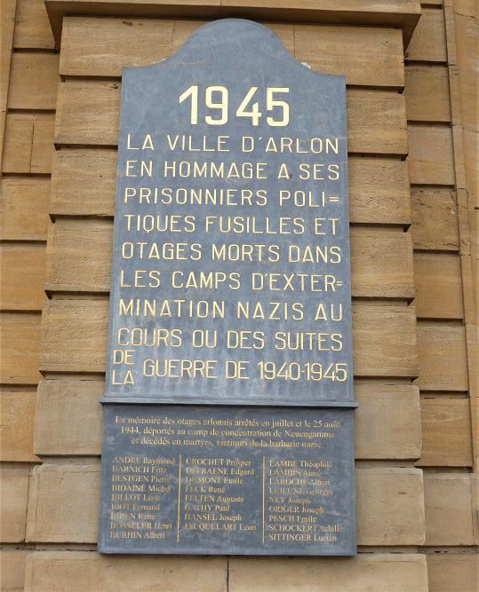 Memorials War Victims  Arlon #3