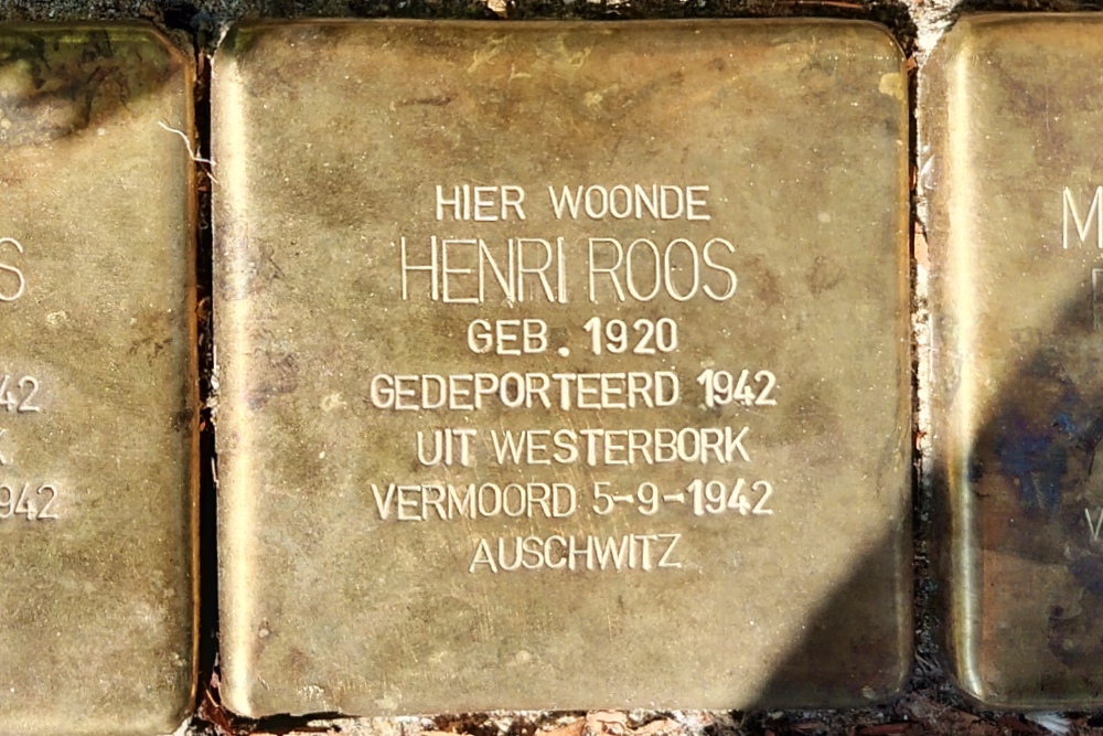 Stolpersteine Statenweg 63a #3