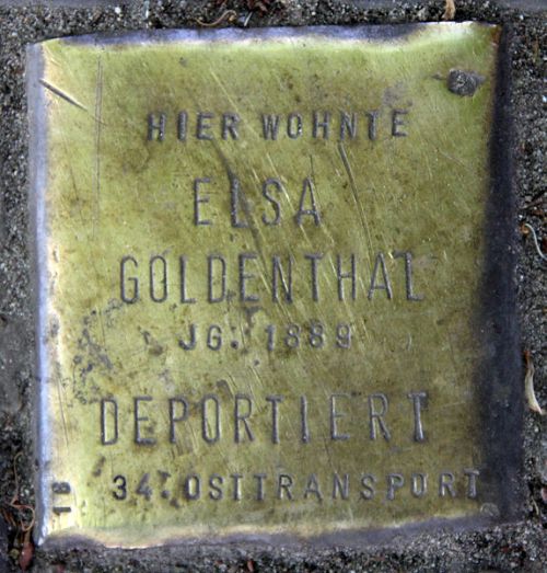 Stolpersteine Oranienstrae 206 #3