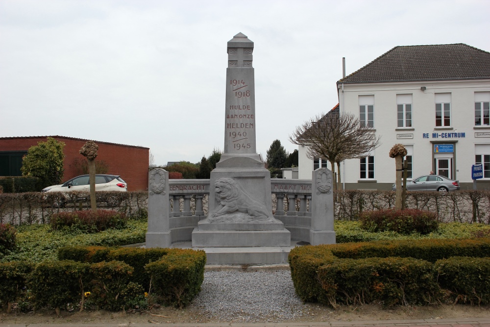 Oorlogsmonument Humbeek	 #1