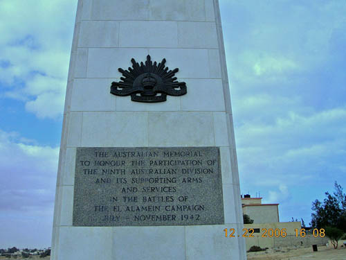 Australisch Oorlogsmonument El Alamein #1