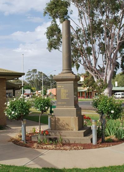 Oorlogsmonument Darlington Point #1