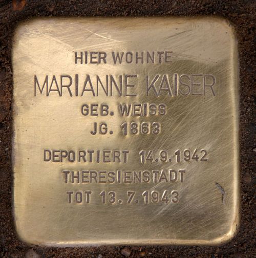 Stolpersteine Albrechtstrae 38 #2