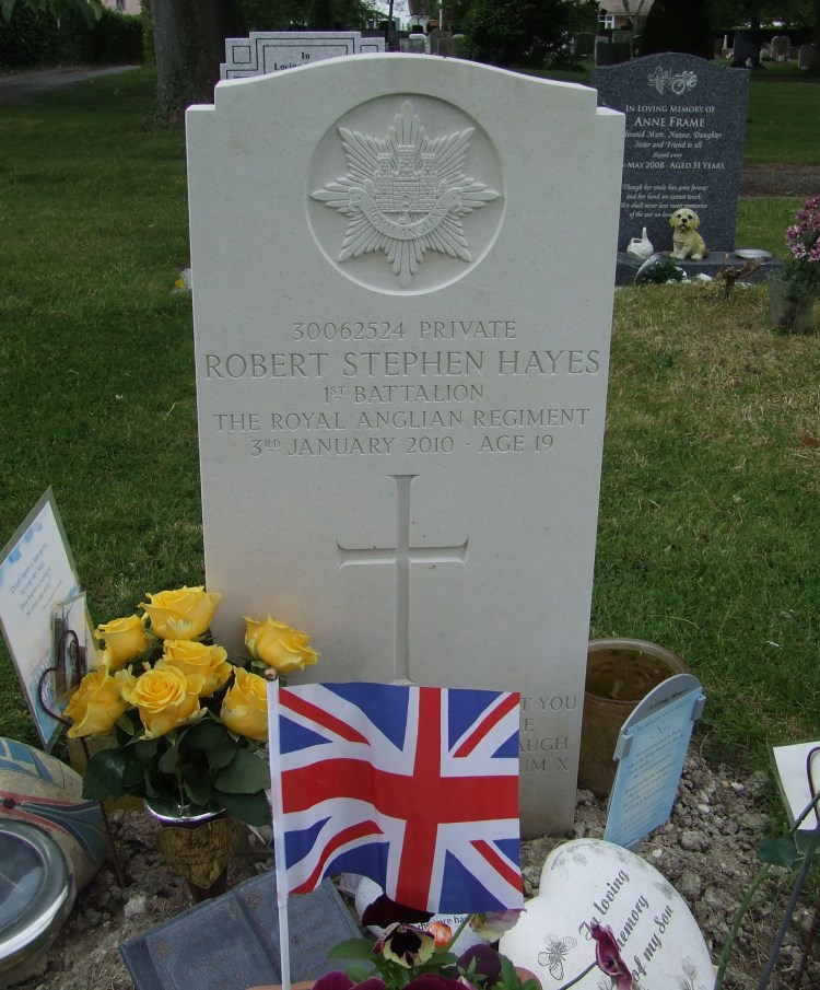 British War Grave Burwell Cemetery #1