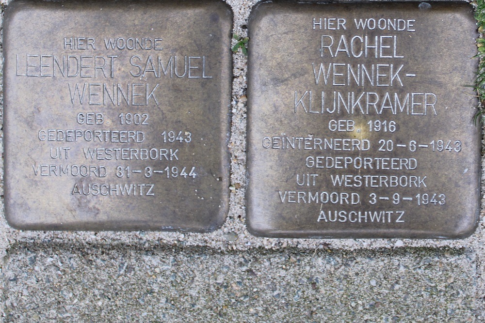 Stolpersteine Vechtstraat 125 #3