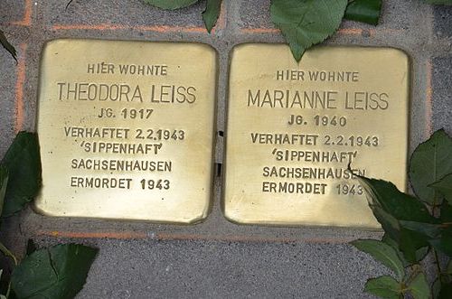 Stolpersteine Augustastraße 2