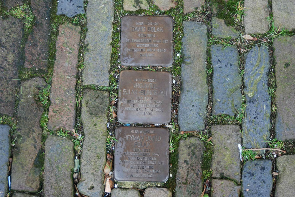 Stolpersteine Italiaanse Zeedijk 46 #1