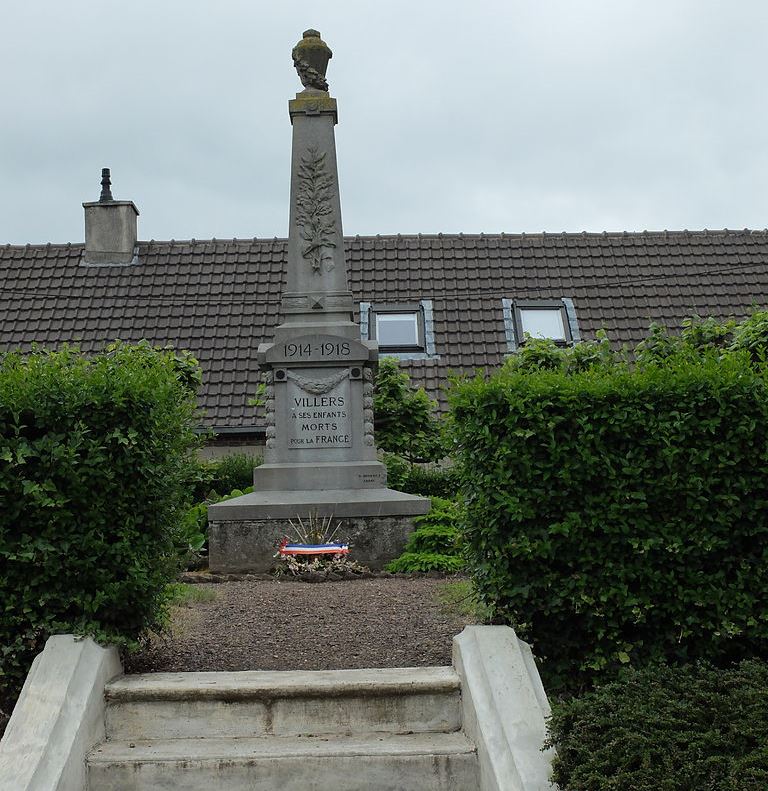 Oorlogsmonument Villers-ls-Cagnicourt #1