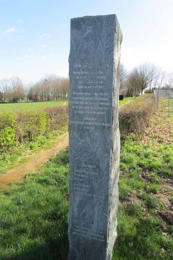 Memorialpark Canada-The Netherlands