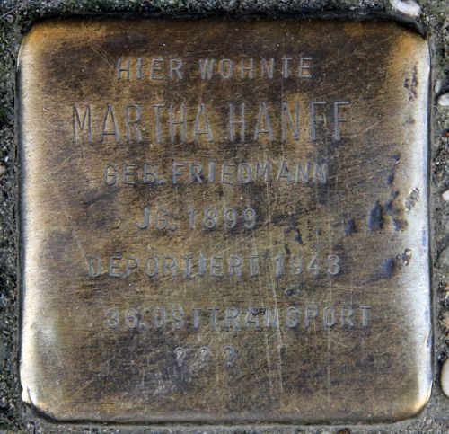 Stolperstein Willibald-Alexis-Strae 39