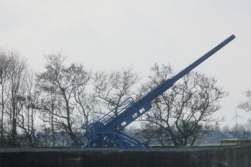 M.F.B. Termunten - Bunker met Geschutsopstelling 12,8 cm Flak #5