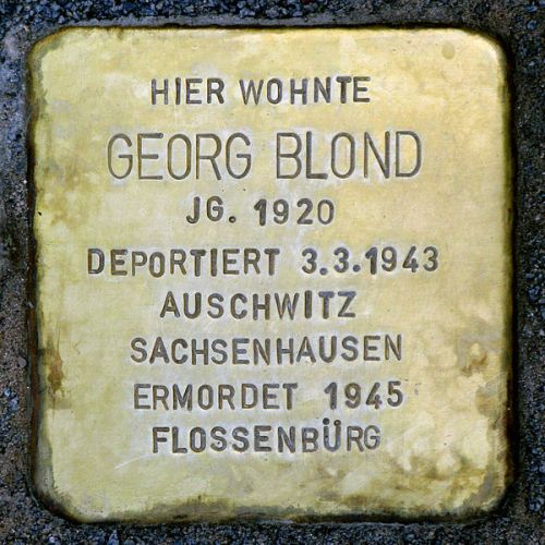 Stumbling Stones Georgenkirchstraße 4 #1