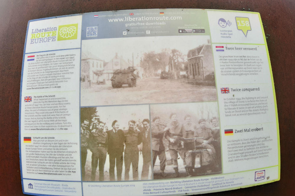 Liberation Route Marker 158: Twice conquered #2