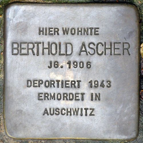 Stolpersteine Johanniterstrae 21