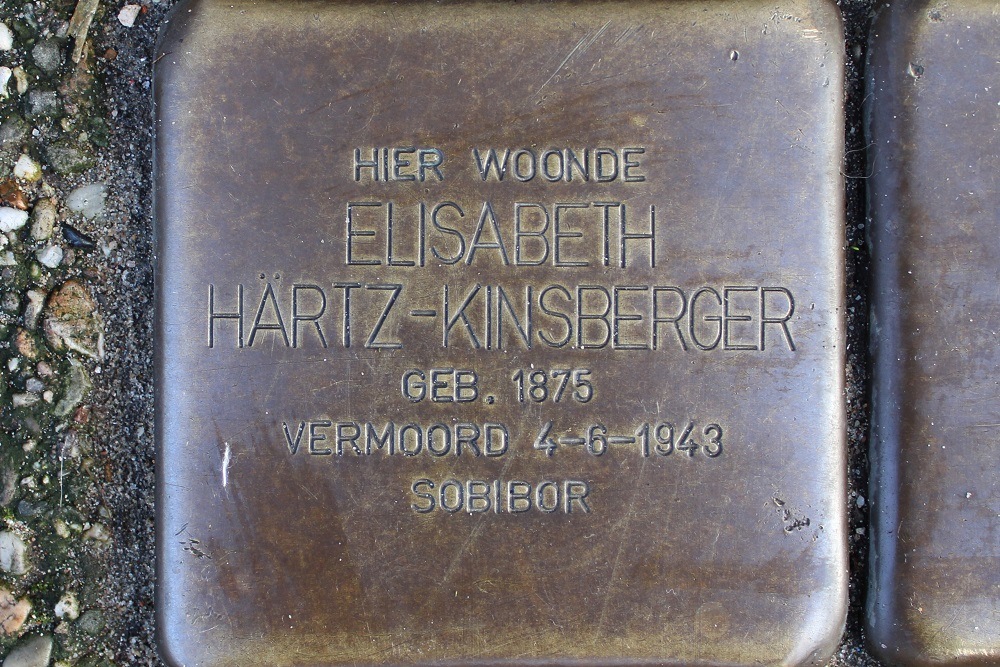 Stolpersteine Recht Boomssloot 9 #2