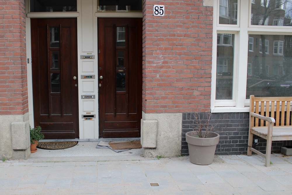 Stolperstein Waalstraat 85 #3