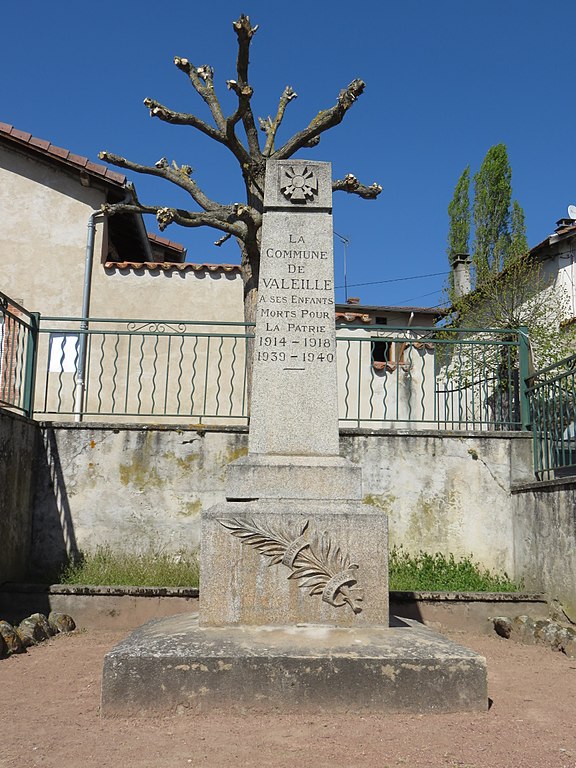 Oorlogsmonument Valeille