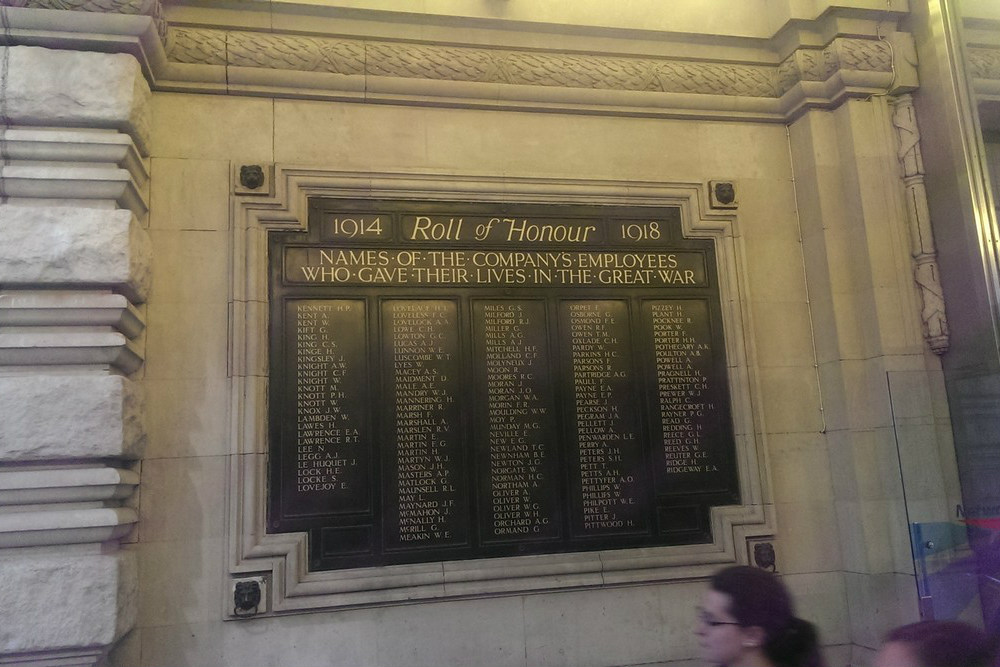 Gedenktekens Waterloo Station #1