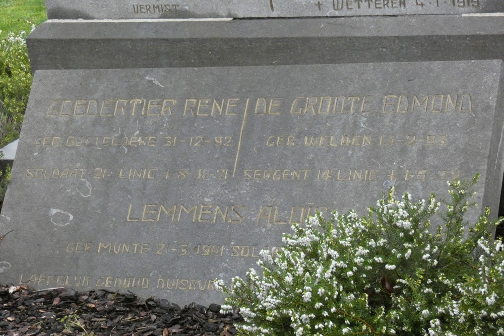 War Memorials Cemetery Bottelare #5