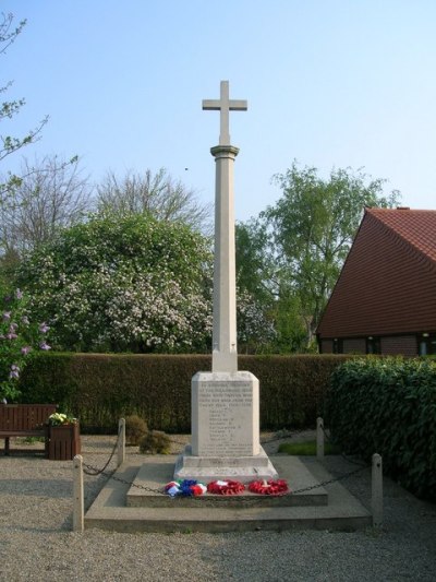 War Memorial Wilberfoss #1