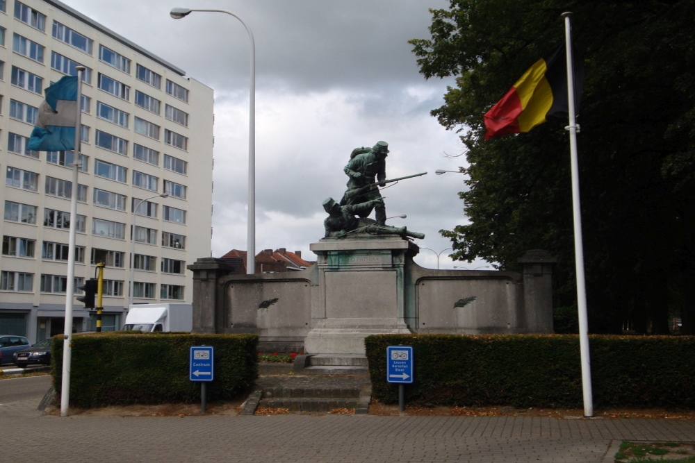Monument Slag bij Sint-Margriete-Houtem #1