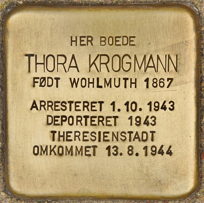 Stolpersteine Krystalgade 12 #1