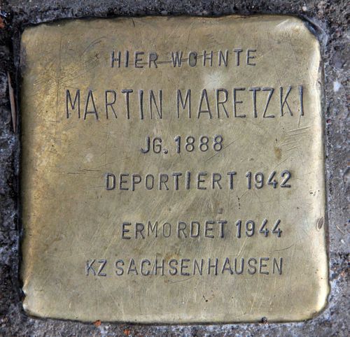 Stolpersteine Bundesratufer 4 #2