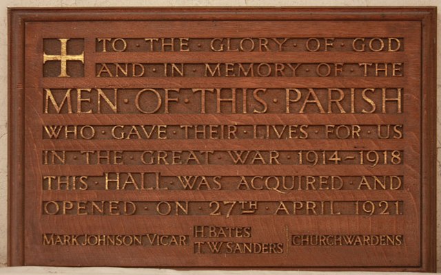 War Memorial Holy Trinity Church