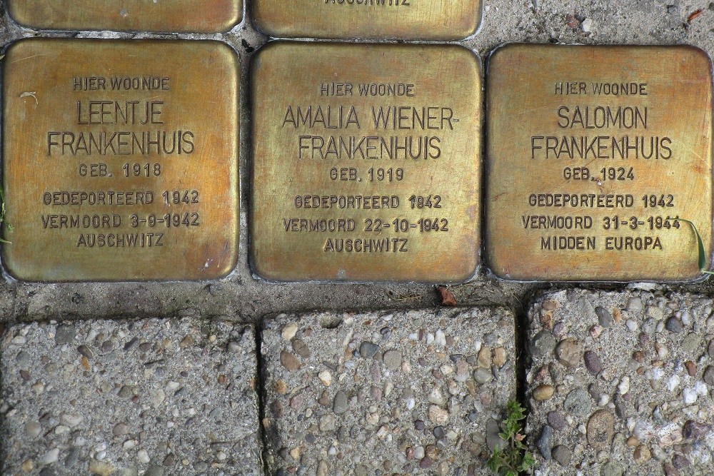 Stolpersteine Rohofstraat 25 #3