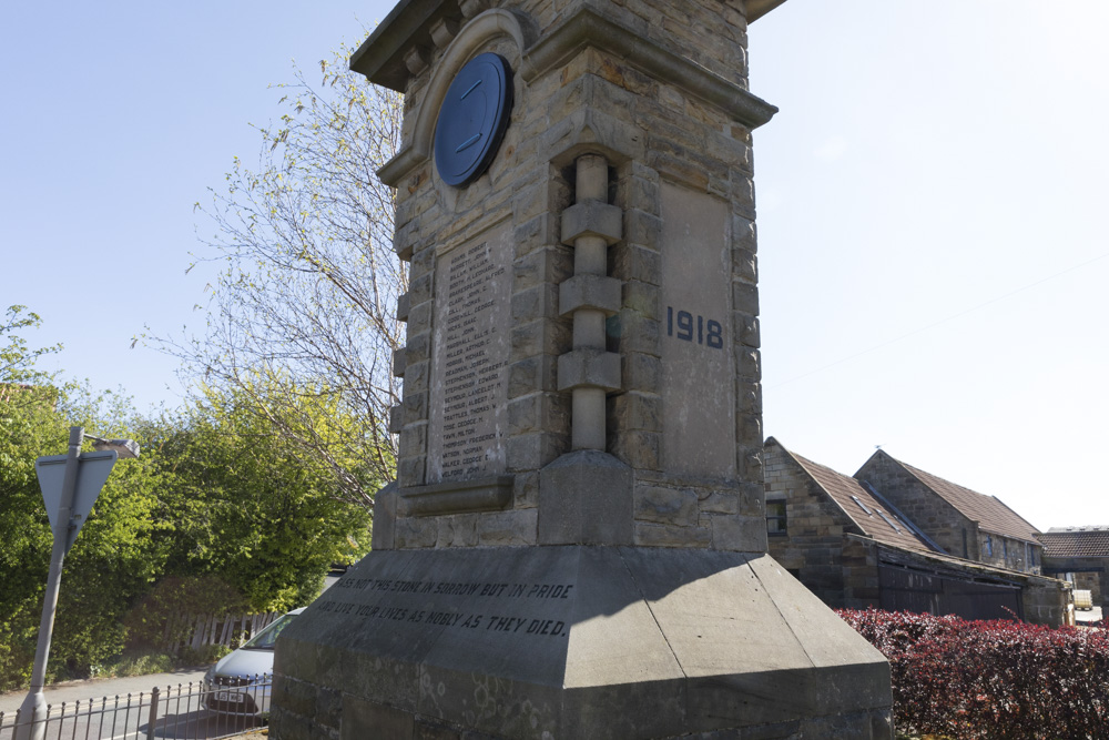 Oorlogsmonument Hinderwell #4