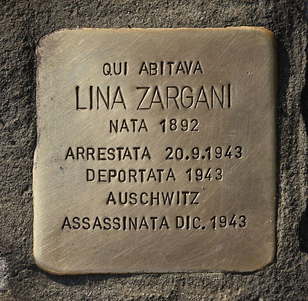 Stolperstein Corso Cairoli 32 #1