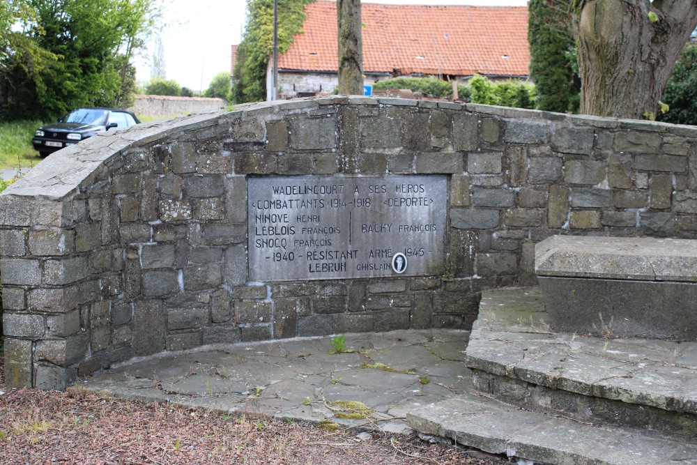 War Memorial Wadelincourt #3