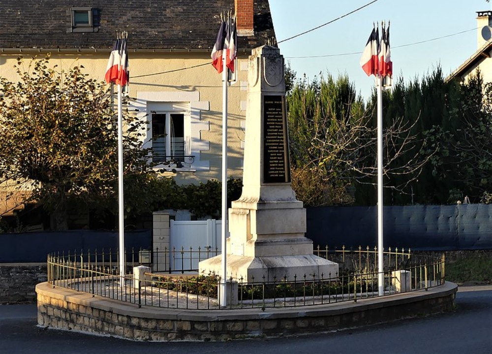 Oorlogsmonument Saint-Aulaire