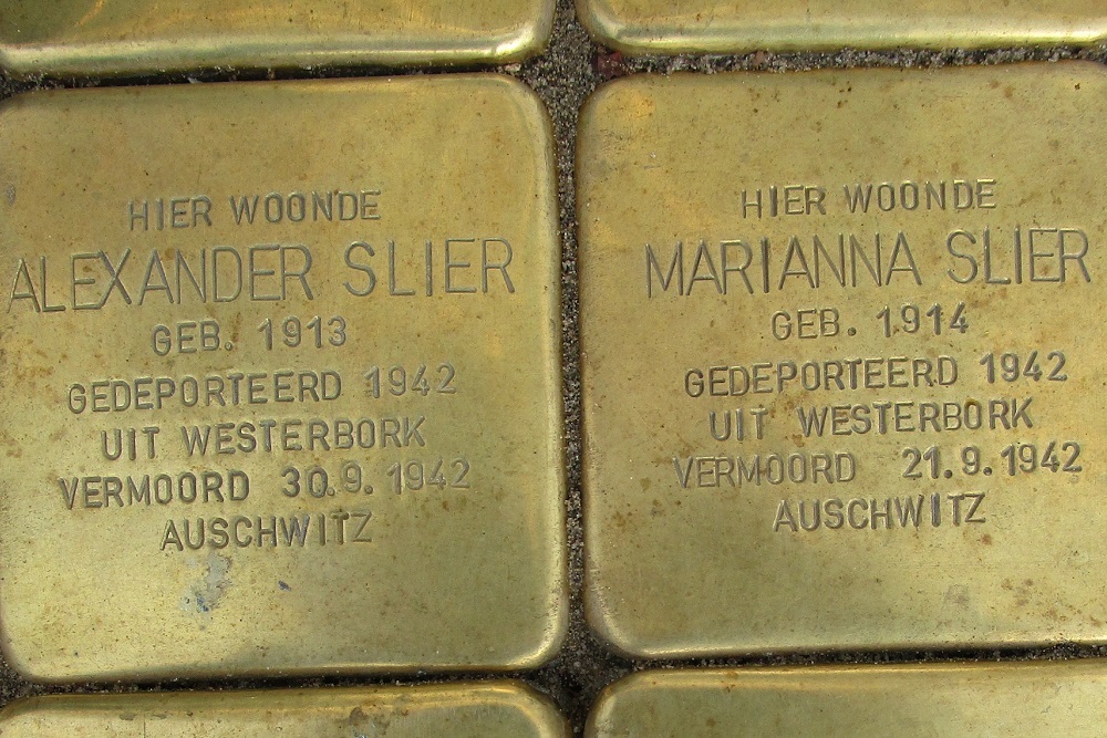 Stolpersteine Van der Takstraat 50 #3