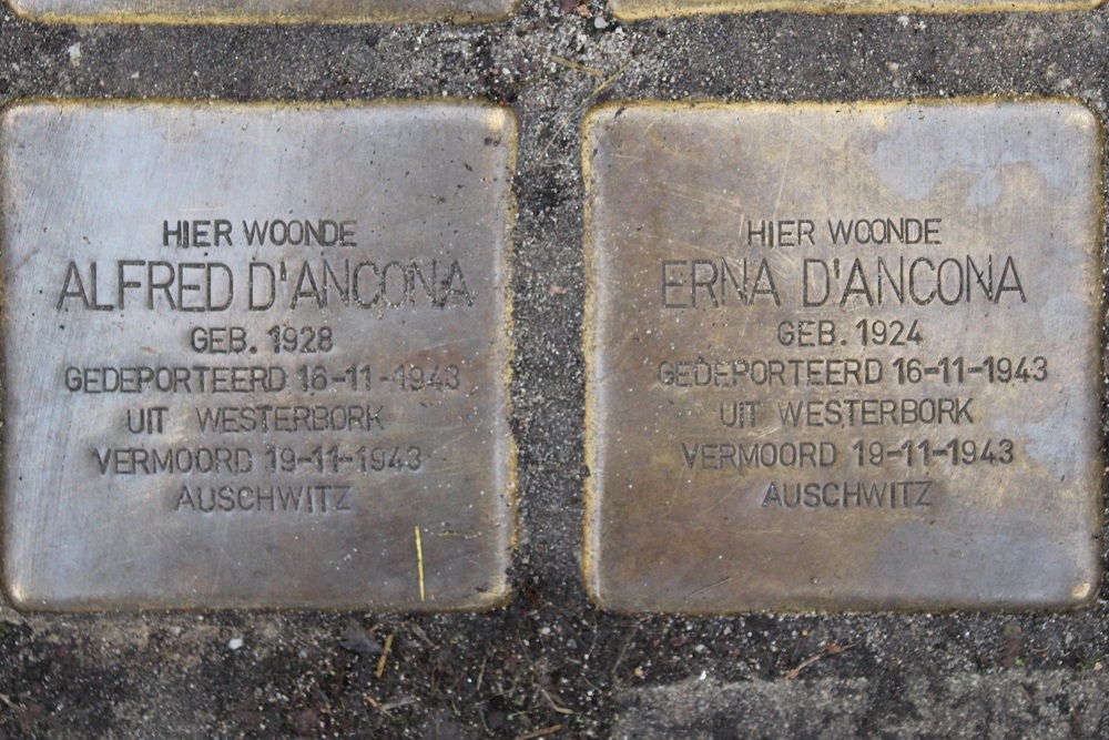 Stolpersteine Rembrandtlaan 55 #3