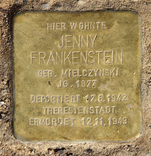 Stolperstein Gntzelstrae 28