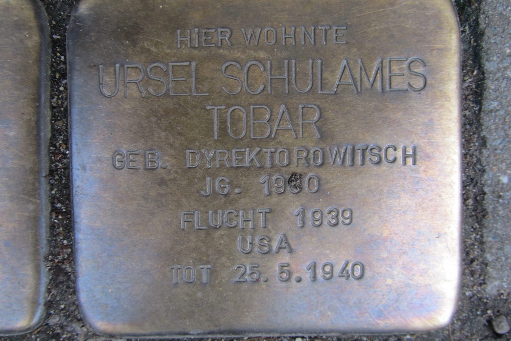 Stolpersteine Meister-Gerhard-Straße 5 #4