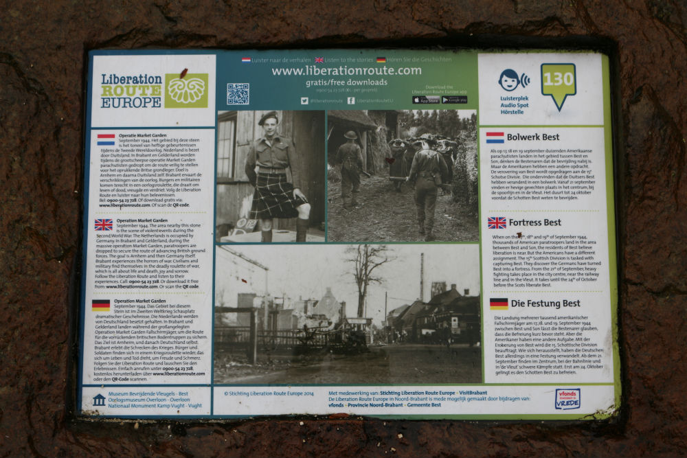 Liberation Route Marker 130: Fortress Best #3