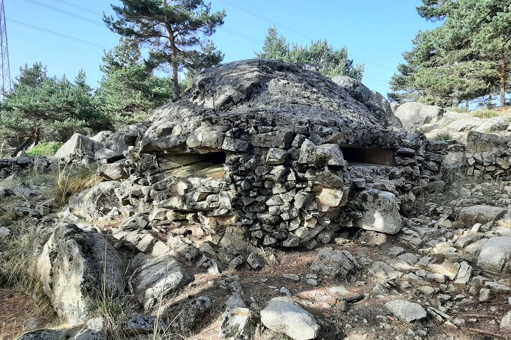 Bunker Spaanse Burgeroorlog Alto del León #1