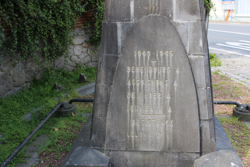 War Memorial Elignies-Sainte-Anne #4